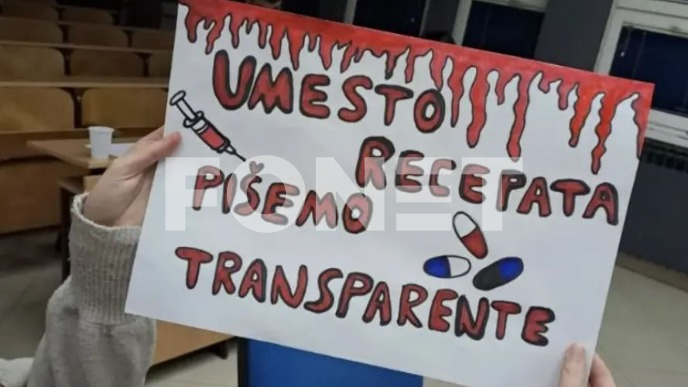 Zahvalnost ispred tržnice